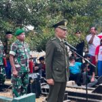 Kasdim 0507/Bekasi Pimpin Upacara Pemakaman Militer Serda Ahmad Junaidi