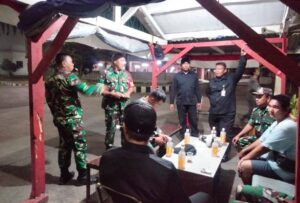 Koramil 06/Cakung Gelar Patroli/Siskamling, Jaga Keamanan dan Ketertiban