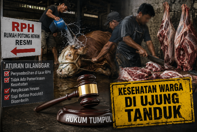Jagal Liar di Bojonegoro Bebas Beroperasi, Hukum Diduga Tumpul demi Pengusaha