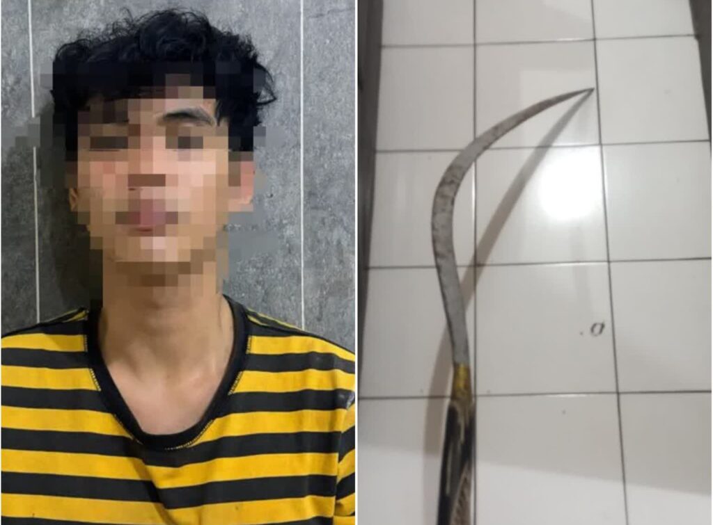 Celurit 1,5 Meter Hendak Disewakan Rp50 Ribu untuk Tawuran, Pemuda Rangkah Jadi Tersangka