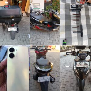 Kunci T Dibawa, Motor Raib dari Parkiran Apartemen: Pelaku Curanmor Dilumpuhkan Polisi