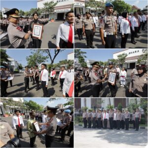 APRESIASI POLISI DAN MASYARAKAT: Ratusan Penerima Penghargaan Kapolrestabes Surabaya