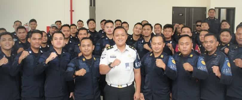 Foto: Penguatan tugas dan fungsi keamanan Rutan Kelas I Surabaya dengan penekanan disiplin pemeriksaan P2U dan integritas petugas