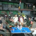 Sinergi TNI-Polri dan Warga Perkuat Siskamling, Koramil 01/Jatinegara Jaga Kamtibmas Tetap Kondusif