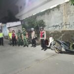 Ciptakan Wilayah Aman dan Kondusif, Koramil 01/Kranji Bersama Polsek Bekasi Barat Intensifkan Patroli Malam