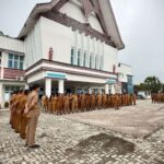Pimpin Apel Gabungan, Wabup Taput Tekankan Evaluasi Kerja, Inovasi, dan Transparansi Publik