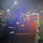Patroli Malam Bersama, Koramil 01/Kranji Pastikan Keamanan Lingkungan Tetap Terjaga