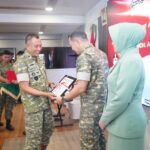 Danrem 052/Wijayakrama Pimpin Tradisi Korps dan Sertijab Dandim 0506/Tangerang