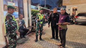 Patroli Sinergis Jaga Kamtibmas, Koramil 01/Kranji Bersama Polri dan Satpol PP Ciptakan Rasa Aman di Wilayah