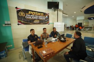Polres Pelabuhan Tanjung Perak Gerak Cepat, Dirikan Posko Korban KM Virgo Transport 8