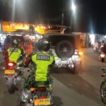 Patroli Tanpa Henti, Koramil 02/Pondok Gede Bersama Polri dan Satpol PP Pantau Kamtibmas Malam Hari