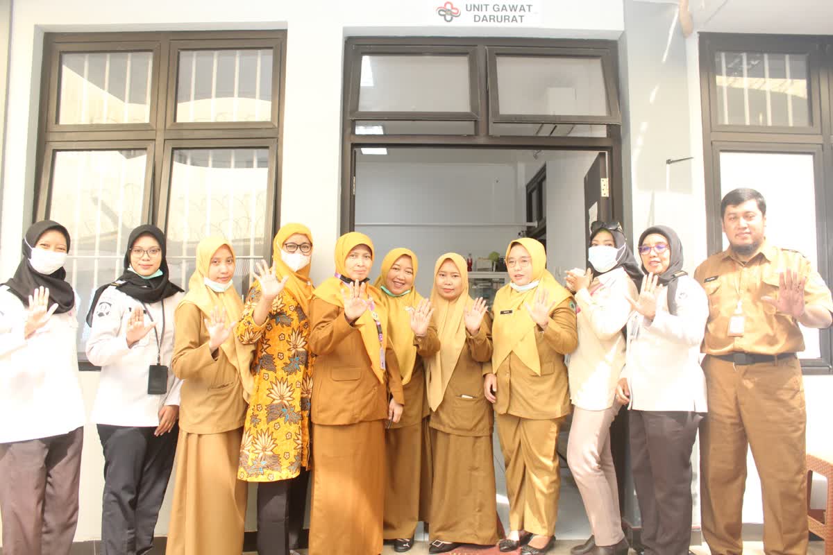 Foto: Skrining TBC terintegrasi cek kesehatan gratis warga binaan Rutan Kelas I Surabaya bersama Puskesmas Sedati