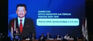 Ketua Umum AAI Tjandra Sridjaya Soroti Kompetensi Advokat dan Penguatan Organisasi