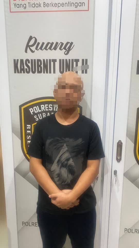 Foto: Polrestabes Surabaya mengungkap kasus dugaan kekerasan seksual terhadap anak di bawah umur.