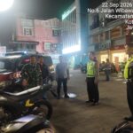 Jaga Wilayah Tetap Kondusif, Koramil 04/Jati Asih Gencarkan Patroli Malam