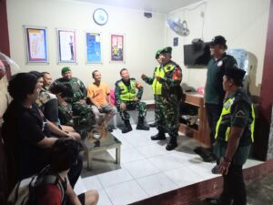 Antisipasi Kejahatan, Koramil 04/Jati Asih Bersama Polri dan Satpol PP Pantau Kamtibmas Malam Hari