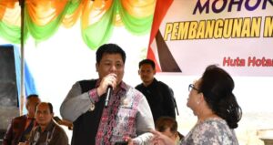 Bupati Samosir Beri Dukungan, Pembangunan Monumen Toga Gultom Dimulai