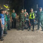 Koramil 08/Duren Sawit Bersama Komduk Tingkatkan Kamtibmas, Antisipasi Tawuran dan Kenakalan Remaja