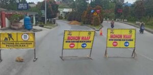 Arus Lalu Lintas Jalur Dua Doloksanggul-Siborongborong Dialihkan Satu Arah