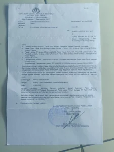 Permintaan Keterangan 