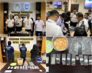 Rutan Surabaya Gagalkan Penyelundupan 9 Pocket Diduga Sabu, Disembunyikan dalam Kerupuk