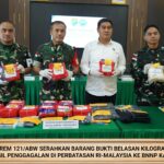Penyelundupan Sabu Perbatasan Kalbar Digagalkan TNI Lewat Jalur Tikus