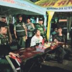 Sinergi TNI-Polri dan Warga, Koramil 03/Ps.Rebo-Ciracas Gelar Patroli/Siskamling Jaga Kamtibmas