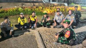 Jaga Wilayah Tetap Kondusif, Koramil 05/Bantar Gebang Gencarkan Patroli Malam