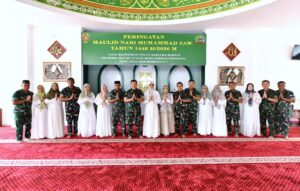 Pusterad Peringati Maulid Nabi Muhammad SAW, Perkuat Keteladanan Dan Pengabdian
