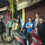Koramil 01/Jatinegara Bersama Komduk Tingkatkan Kamtibmas, Antisipasi Tawuran dan Kenakalan Remaja
