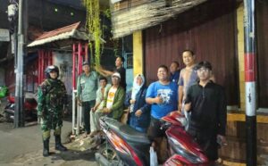 Koramil 01/Jatinegara Bersama Komduk Tingkatkan Kamtibmas, Antisipasi Tawuran dan Kenakalan Remaja