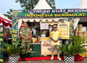 Kodim 0507/Bekasi Ikut Meriahkan Bazar UMKM HUT TNI ke-81 di Mabes TNI Cilangkap