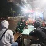 Koramil 03/Ps.Rebo-Ciracas Bersama Komduk Intensifkan Patroli Malam Ciptakan Aman dan Kondusif