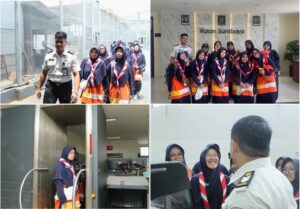 Siswi Al Ibrah Gresik Pelajari Pembinaan Warga Binaan di Rutan Surabaya,