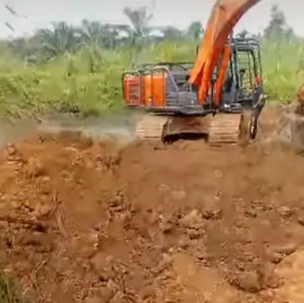 Excavator Padasa Terobos Lahan Warga: Konflik Pertanahan Asahan Memanas