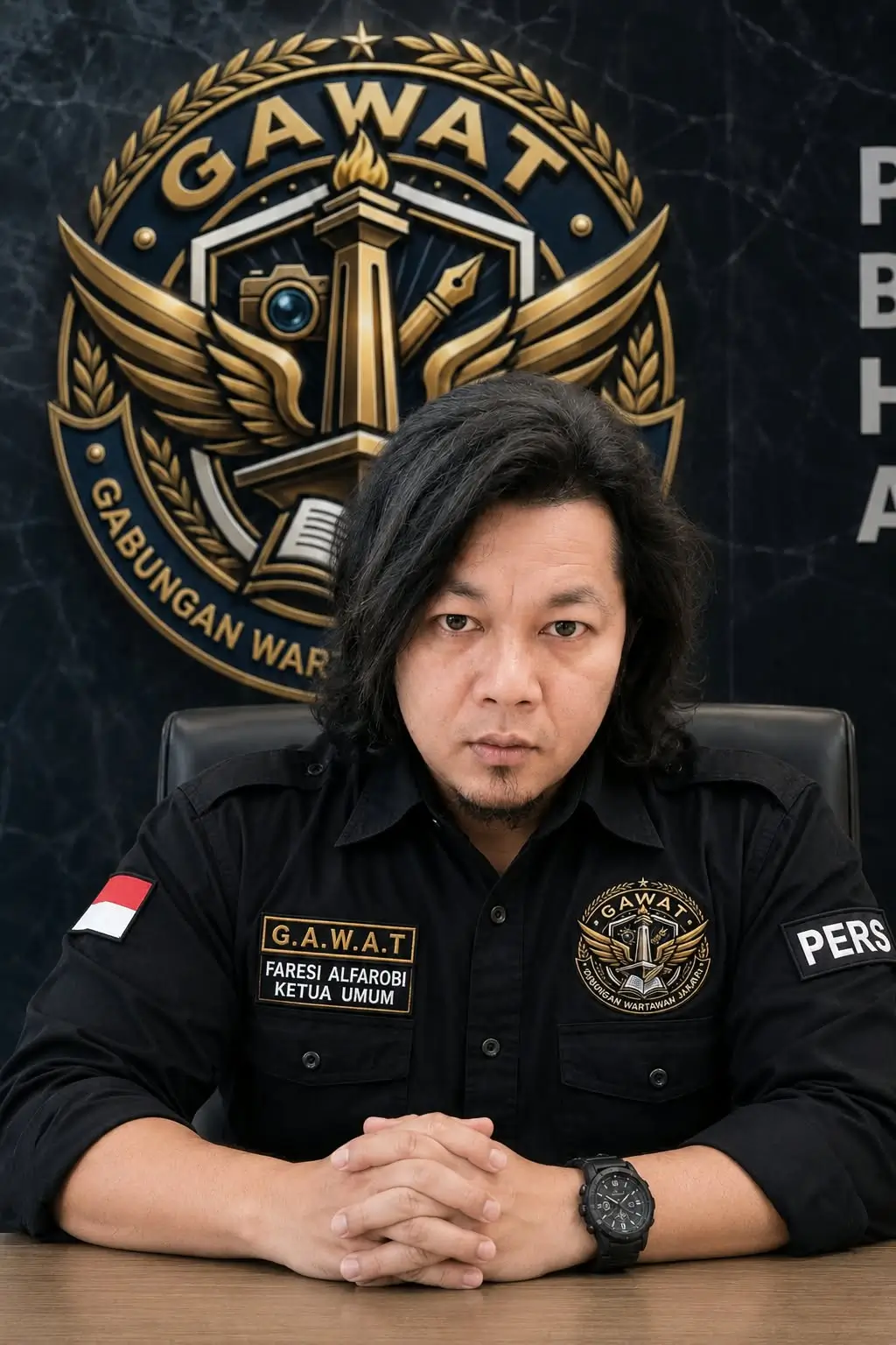 Ketua Umum Gabungan Wartawan Jakarta, Faresi Alfarobi