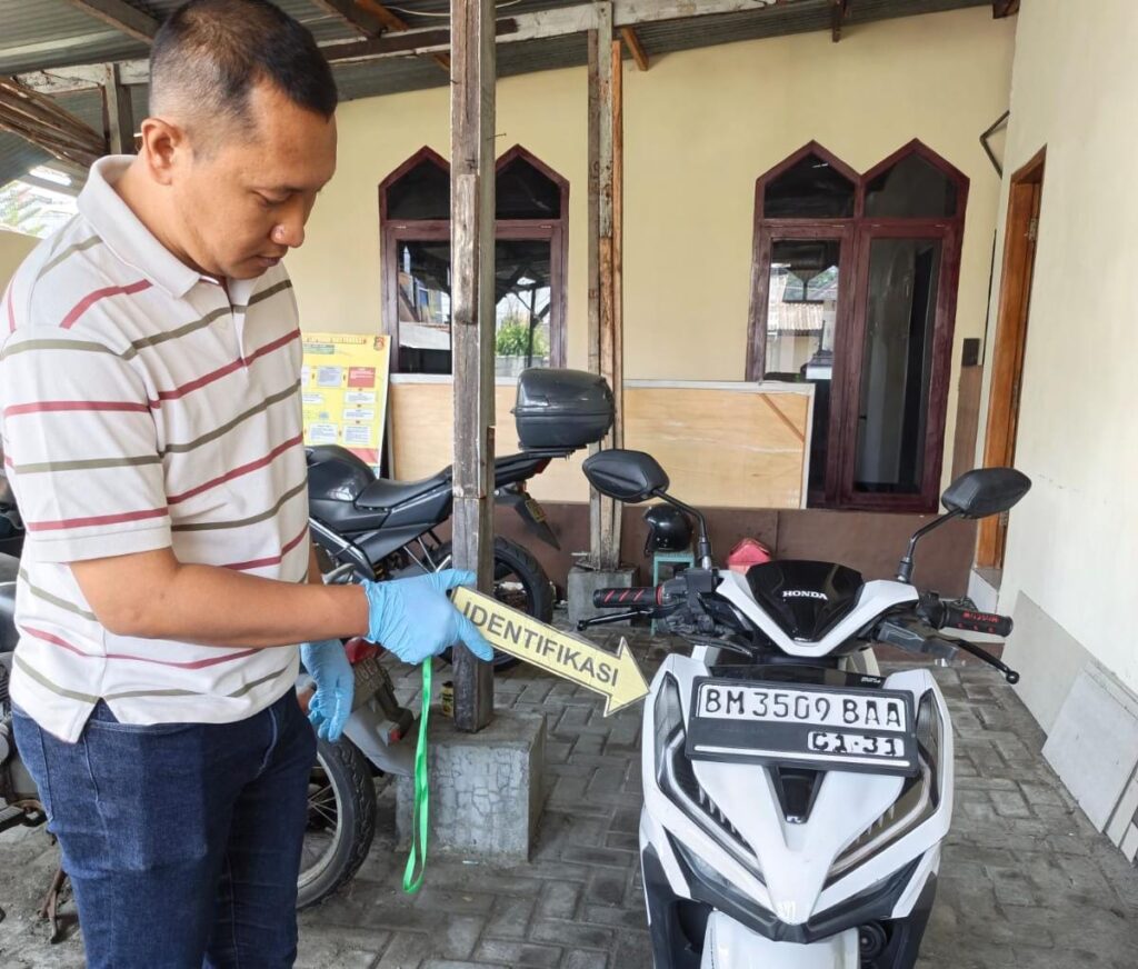 Maling Motor Dau Malang Tertangkap Saat COD Hasil Curian