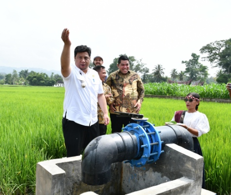 Bebas Bahan Bakar Fosil, Sawah Samosir Kini 'Disuntik' Energi Surya