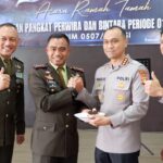 Kebersamaan Forkopimda Kota Bekasi, Walikota dan Kapolres Metro Bekasi Kota Hadir Berikan Ucapan Selamat HUT Ke-81 TNI di Makodim 0507/Bekasi