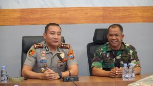 Polrestabes Surabaya Beri Kejutan Kodim 0830 di HUT ke-81 TNI, Perkuat Soliditas TNI-Polri