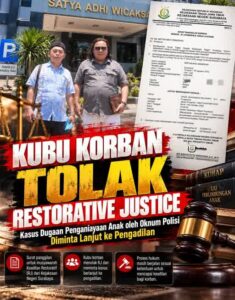 Dugaan Penganiayaan Anak di Surabaya, Korban Tolak Damai Oknum Polisi