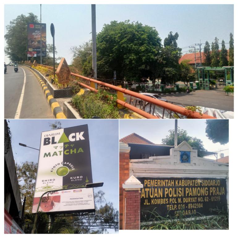 Billboard Rokok di Flyover Jenggolo Disorot, DPMPTSP Sidoarjo Sebut Tak Berizin
