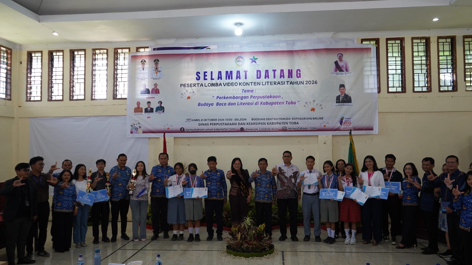 Bunda Literasi Toba Dorong Generasi Muda Kampanyekan Budaya Baca