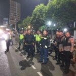 Guna Menjamin Keamanan Masyarakat, Koramil 03/Teluk Pucung Giat Patroli Malam Bersama