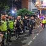 Wujudkan Keamanan, Koramil 01/Kranji dan Aparat Gabungan Gelar Patroli Malam