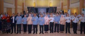 Karutan Surabaya Hadiri Pisah Sambut Pimpinan Kanwil Kemenkum Jawa Timur