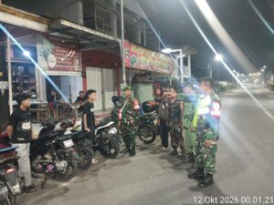 Kolaborasi TNI-Polri dan Satpol PP, Koramil 05/Bantar Gebang Ciptakan Wilayah Aman dan Kondusif