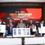 Polres Gresik Amankan Sindikat DC Pinjol Fiktif di Lampung