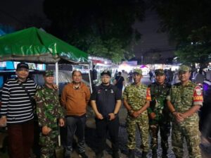 Koramil 06/Cakung Gelar Patroli/Siskamling Malam Minggu, Cegah Tawuran dan Jaga Kamtibmas
