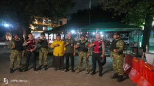 Koramil 07/Cipayung Bersama Komduk Perkuat Patroli, Antisipasi Tawuran Remaja